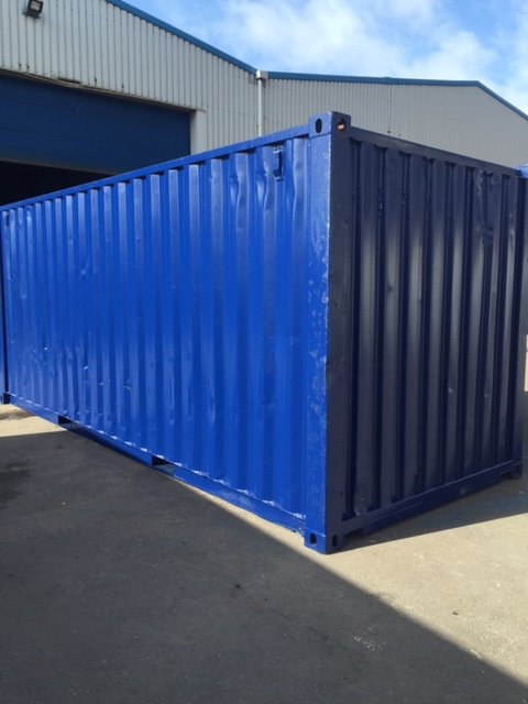 spons van mening zijn Verlichting Diverse 20ft (6 meter) zeecontainers voor opslag / geheel gespoten -  ContainerBoxes4Sale