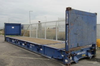 40ft flatrack collapsible gebruikt / CSC geldig